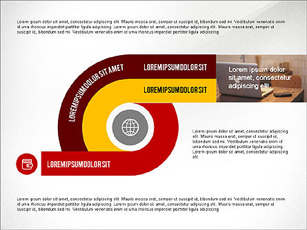 Proceso Infográfico, Diapositiva 7, 03693, Diagramas de proceso — PoweredTemplate.com