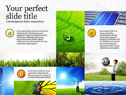 지구의 날, 슬라이드 7, 03695, 프레젠테이션 템플릿 — PoweredTemplate.com