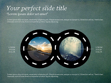 Concepto de rotonda, Diapositiva 10, 03698, Diagramas de la etapa — PoweredTemplate.com