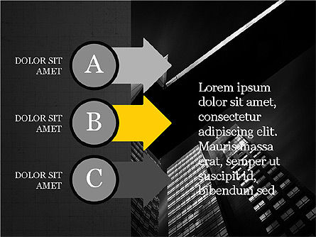 Concept d'interaction, Diapositive 12, 03699, Schémas de procédés — PoweredTemplate.com