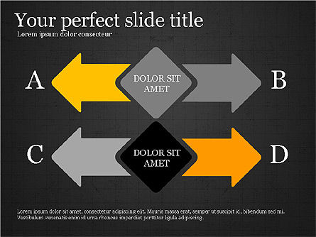 Concetto di interazione, Slide 13, 03699, Diagrammi di Processo — PoweredTemplate.com