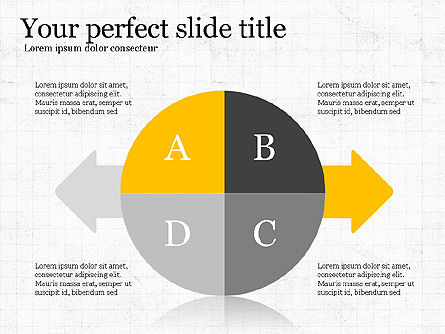 Interaction Concept, Slide 3, 03699, Process Diagrams — PoweredTemplate.com