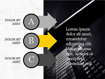 Concept d'interaction, Diapositive 4, 03699, Schémas de procédés — PoweredTemplate.com
