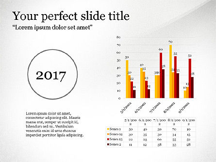 Informe sobre la línea de tiempo, Diapositiva 8, 03701, Plantillas de presentación — PoweredTemplate.com