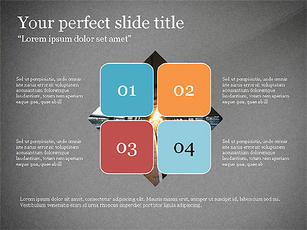Milestone Presentation Concept, Slide 10, 03704, Stage Diagrams — PoweredTemplate.com