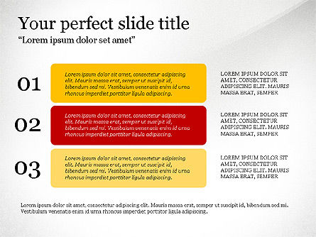 Concept de présentation hiérarchique, Diapositive 4, 03704, Schémas d'étapes — PoweredTemplate.com