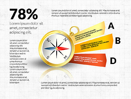 Wind Rose Infographics, Slide 14, 03706, Infographics — PoweredTemplate.com