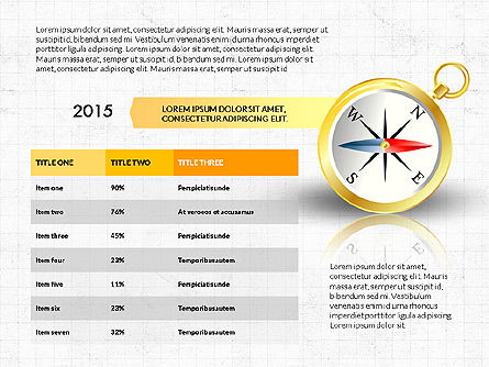 Wind Rose Infographics, Slide 15, 03706, Infographics — PoweredTemplate.com
