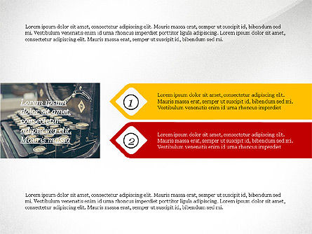 Phase et options, Diapositive 6, 03707, Schémas d'étapes — PoweredTemplate.com