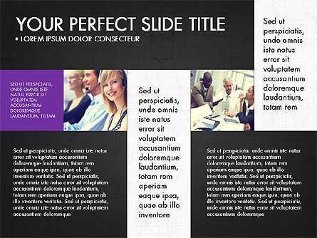 Grid Designed Team Presentation, Slide 10, 03708, Presentation Templates — PoweredTemplate.com