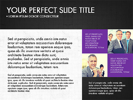 Grid Designed Team Presentation, Slide 14, 03708, Presentation Templates — PoweredTemplate.com