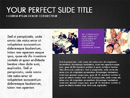 Grid Designed Team Presentation, Slide 15, 03708, Presentation Templates — PoweredTemplate.com
