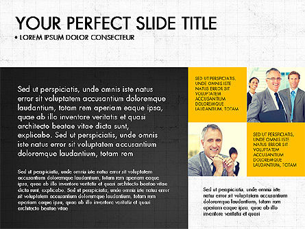 Grid entworfene Teampräsentation, Folie 6, 03708, Präsentationsvorlagen — PoweredTemplate.com