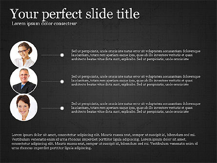 Flat Designed Report Template, Slide 11, 03709, Presentation Templates — PoweredTemplate.com