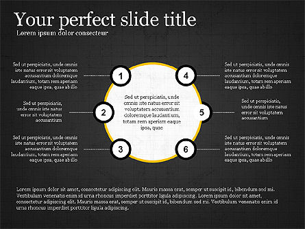 Flat Designed Report Template, Slide 12, 03709, Presentation Templates — PoweredTemplate.com