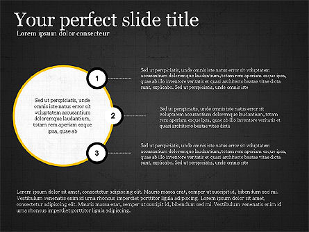 평면 디자인의 보고서 템플릿, 슬라이드 9, 03709, 프레젠테이션 템플릿 — PoweredTemplate.com