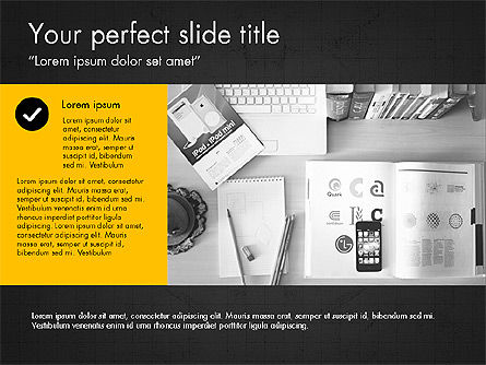 グラフィックデザイナーのプロフィール, スライド 9, 03712, プレゼンテーションテンプレート — PoweredTemplate.com