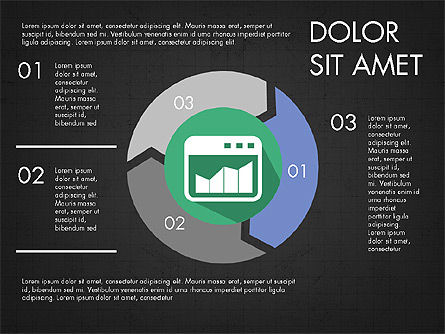 Proses Infografis, Slide 14, 03713, Diagram Proses — PoweredTemplate.com