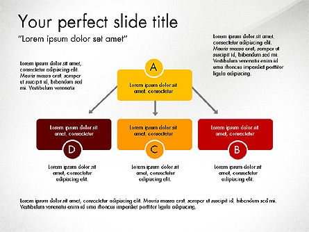 Concepto de presentación de sucursales y cronología, Diapositiva 2, 03714, Organigramas — PoweredTemplate.com