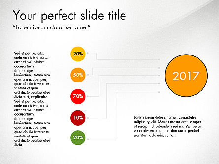 Concept de présentation de la branche et du calendrier, Diapositive 5, 03714, Graphiques organisationnels — PoweredTemplate.com