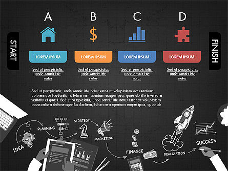 Startup Pitch Deck Concept, Slide 10, 03715, Presentation Templates — PoweredTemplate.com