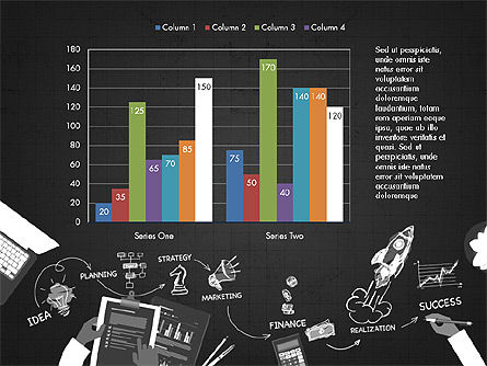시동 피치 데크 개념, 슬라이드 12, 03715, 프레젠테이션 템플릿 — PoweredTemplate.com