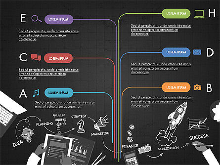Startup Pitch Deck Concept, Slide 13, 03715, Presentation Templates — PoweredTemplate.com