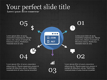 Project Management Presentation Template, Slide 13, 03720, Business Models — PoweredTemplate.com