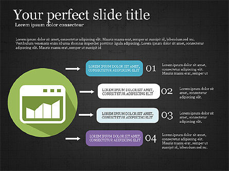 Project Management Presentation Template, Slide 14, 03720, Business Models — PoweredTemplate.com