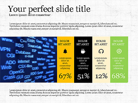 Modèle de présentation de gestion de projet, Diapositive 3, 03720, Modèles commerciaux — PoweredTemplate.com