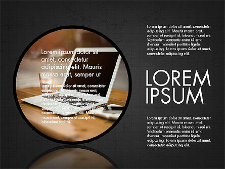 허브 및 스포크 프레젠테이션 개념, 슬라이드 11, 03721, 프레젠테이션 템플릿 — PoweredTemplate.com