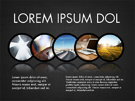 Concept de présentation Hub et rayons, Diapositive 12, 03721, Modèles de présentations — PoweredTemplate.com