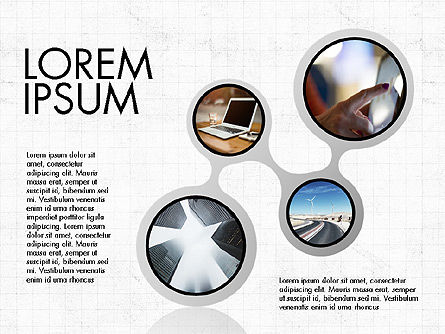 Concept de présentation Hub et rayons, Diapositive 5, 03721, Modèles de présentations — PoweredTemplate.com