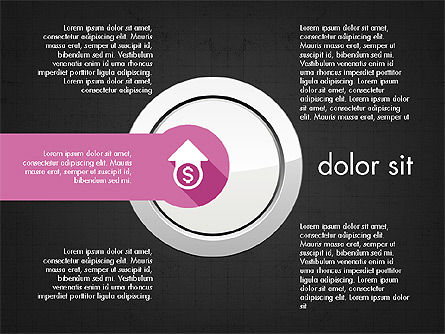 Agenda del flujo, Diapositiva 10, 03723, Iconos — PoweredTemplate.com