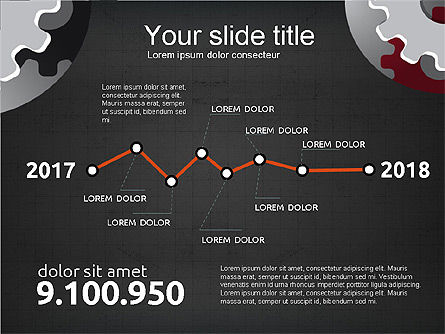 인포 그래픽 스타일 프레젠테이션, 슬라이드 11, 03725, 인포메이션 그래픽 — PoweredTemplate.com