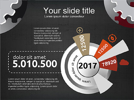Presentación de Estilo Infográfico, Diapositiva 15, 03725, Infografías — PoweredTemplate.com