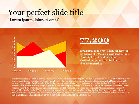 간단한 보고서, 슬라이드 11, 03726, 프레젠테이션 템플릿 — PoweredTemplate.com
