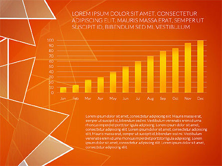 Rapport commercial, Diapositive 7, 03727, Schémas, graphiques de données — PoweredTemplate.com