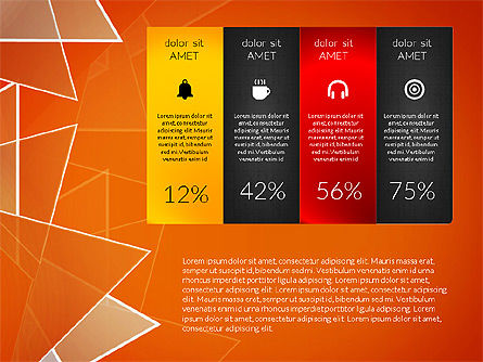 Reporte de negocios, Diapositiva 9, 03727, Diagramas basados en datos — PoweredTemplate.com