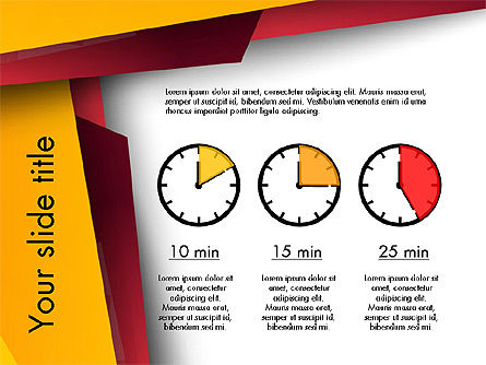 Concept de présentation de la stratégie de gestion du temps, Diapositive 11, 03729, Modèles de présentations — PoweredTemplate.com