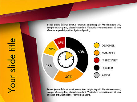 Tijd managementstrategie presentatie concept, Dia 12, 03729, Presentatie Templates — PoweredTemplate.com