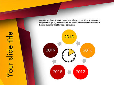 Concept de présentation de la stratégie de gestion du temps, Diapositive 13, 03729, Modèles de présentations — PoweredTemplate.com
