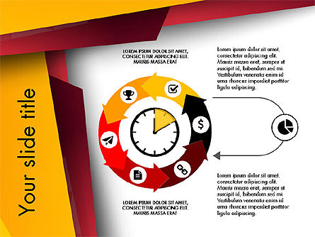 Tijd managementstrategie presentatie concept, Dia 4, 03729, Presentatie Templates — PoweredTemplate.com