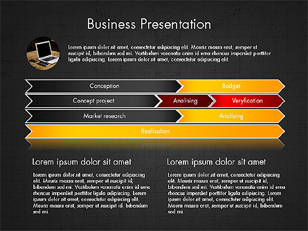 Informe Comparativo, Diapositiva 13, 03731, Plantillas de presentación — PoweredTemplate.com