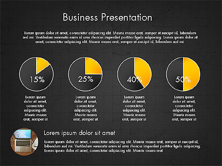 Informe Comparativo, Diapositiva 16, 03731, Plantillas de presentación — PoweredTemplate.com