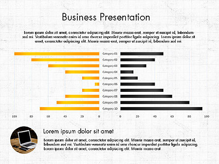 Informe Comparativo, Diapositiva 6, 03731, Plantillas de presentación — PoweredTemplate.com