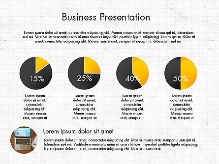 Informe Comparativo, Diapositiva 8, 03731, Plantillas de presentación — PoweredTemplate.com
