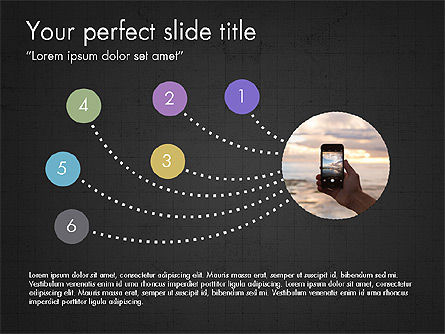 Cerchi e connessioni, Slide 13, 03733, Modelli Presentazione — PoweredTemplate.com