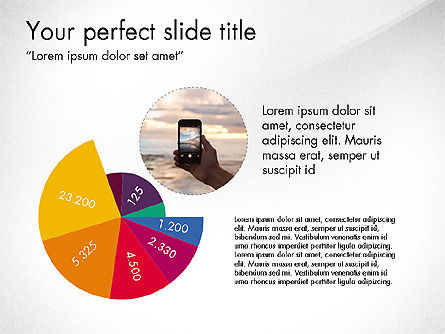 Cercles et connexions, Diapositive 6, 03733, Modèles de présentations — PoweredTemplate.com