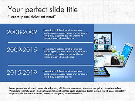 Excellence Presentation Template, PowerPoint Template, 03736, Presentation Templates — PoweredTemplate.com